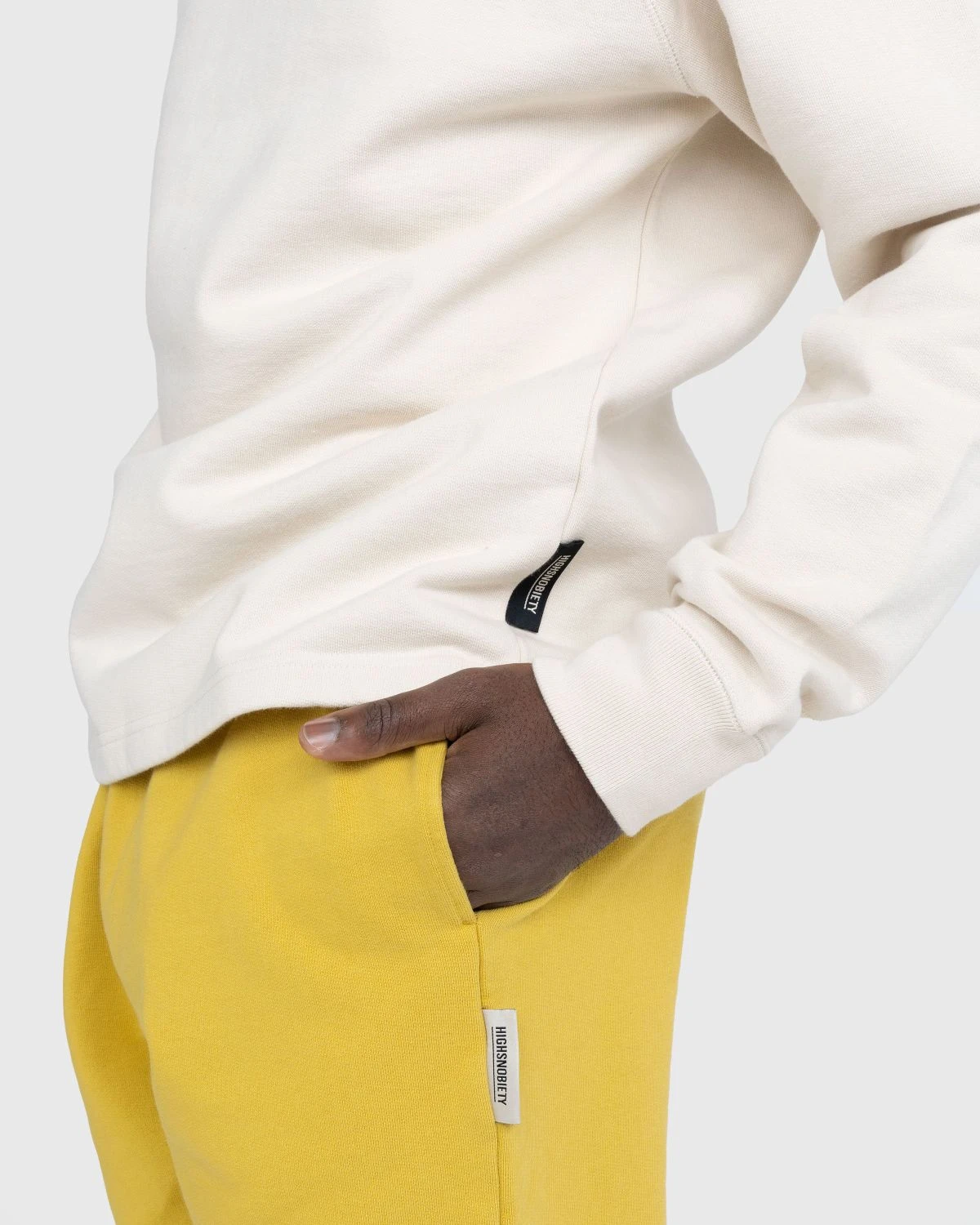 Highsnobiety β Heavy Fleece Crew Ivory - Image 5