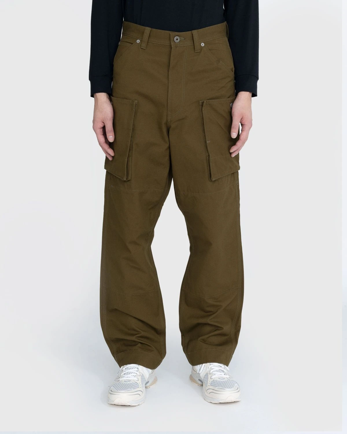 Snow Peak – Takibi Canvas Pants Olive Green - Image 2
