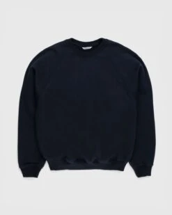 Auralee – Smooth Soft Sweat Pullover Black