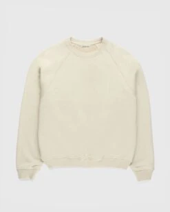 Auralee – Smooth Soft Sweat Pullover Beige