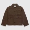 Lemaire – Boxy Jacket Dark Brown