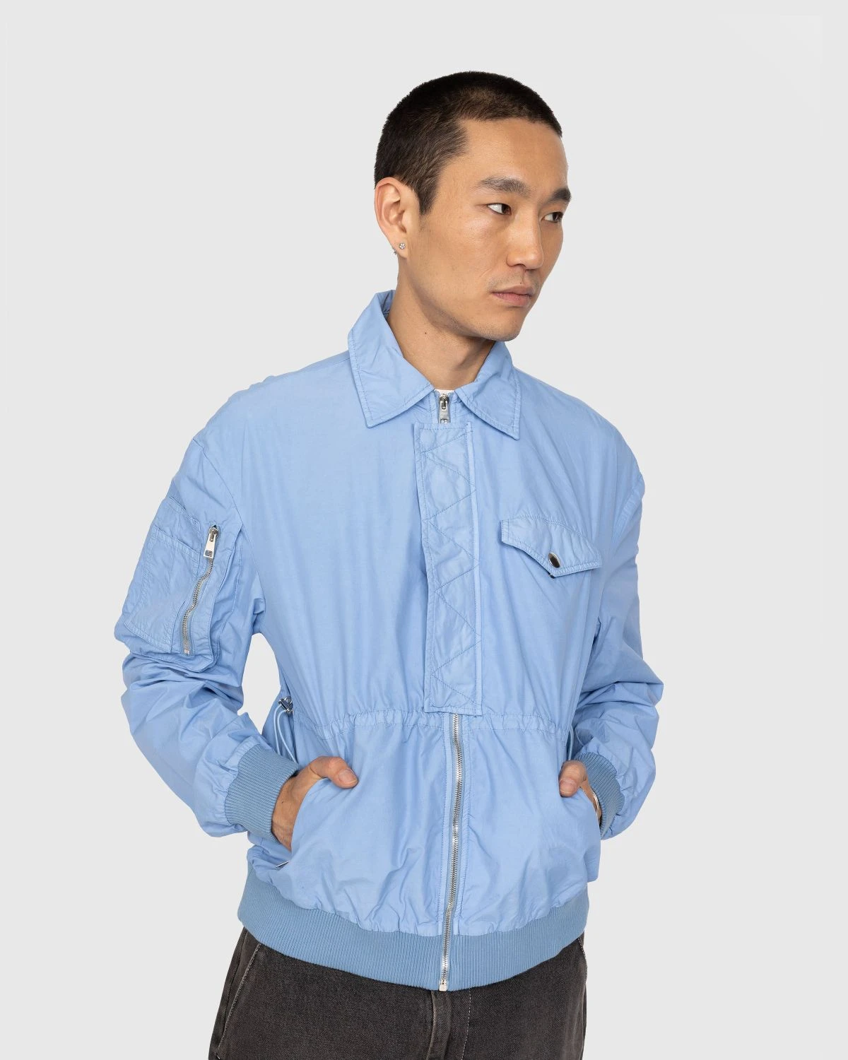 Winnie New York – Triangle Bomber Light Blue - Image 2