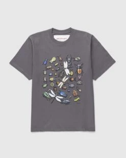 Story Mfg. – Gentle Fullness Recycled Cotton Bugs Tee Black