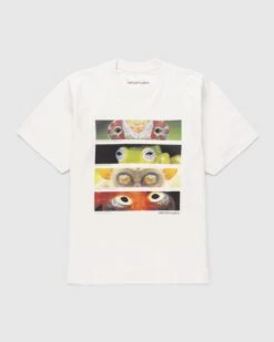 Story Mfg. – Gentle Fullness Recycled Cotton Animal Eyes Tee Beige