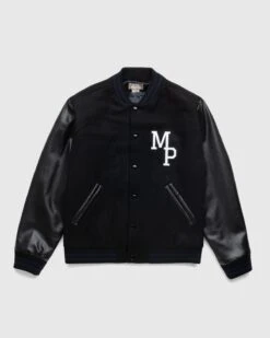 A.P.C. X Jean Touitou – Miss Rayon Varsity Jacket Black