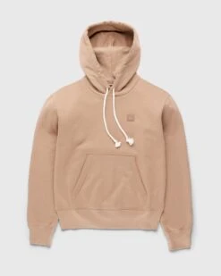 Acne Studios – Face Logo Hoodie Cardinal Brown