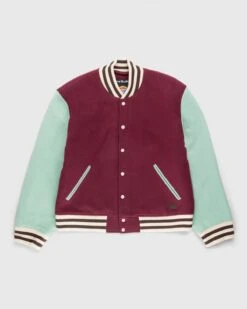Acne Studios – Wool Varsity Jacket Red