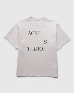 Acne Studios – Logo T-Shirt Beige