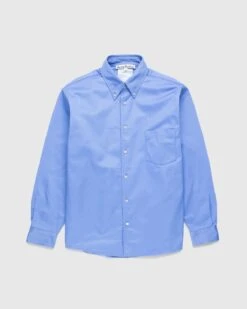 Acne Studios – Button-Up Overshirt Cornflower Blue