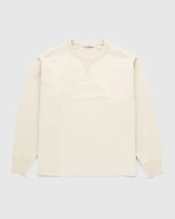 Acne Studios – Stamp Logo Sweater Champagne Beige