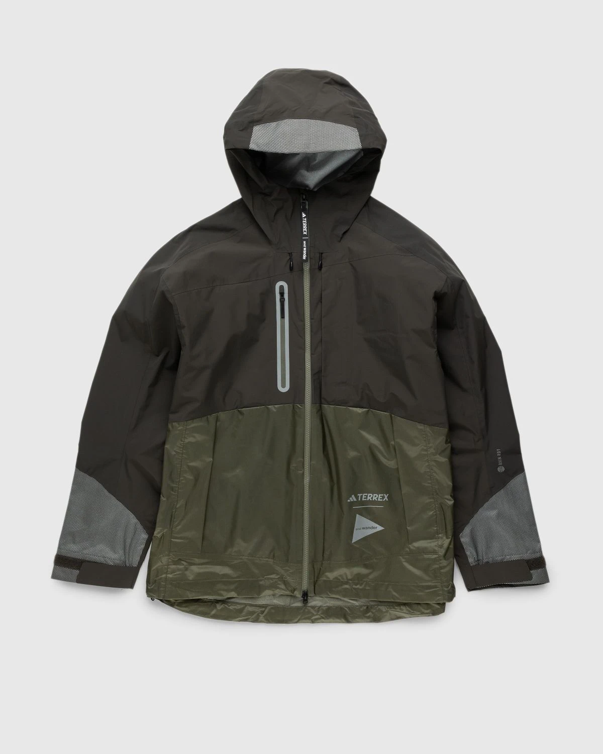 Adidas Terrex X And Wander – Xploric RAIN.RDY Jacket Shadow Olive/Olive Strata