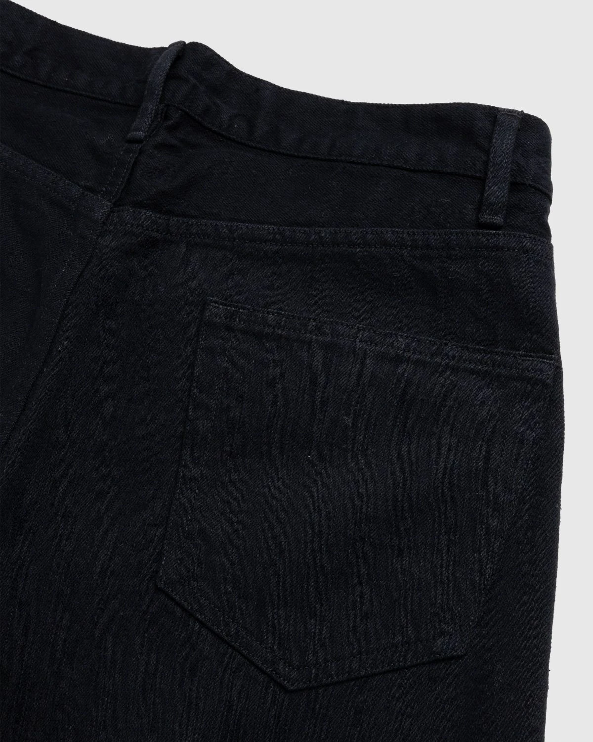 Auralee β Selvedge Light Denim Pants Black - Image 5