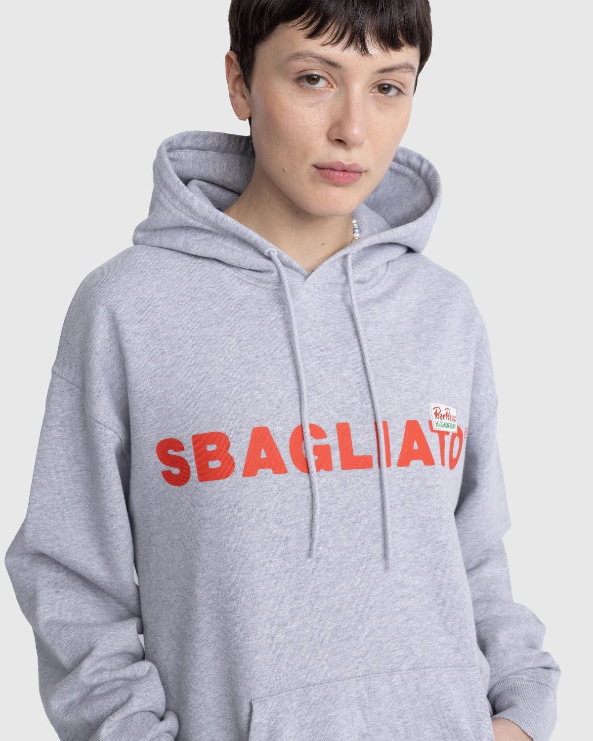 Bar Basso X Highsnobiety β Sbagliato Hoodie Grey - Image 6