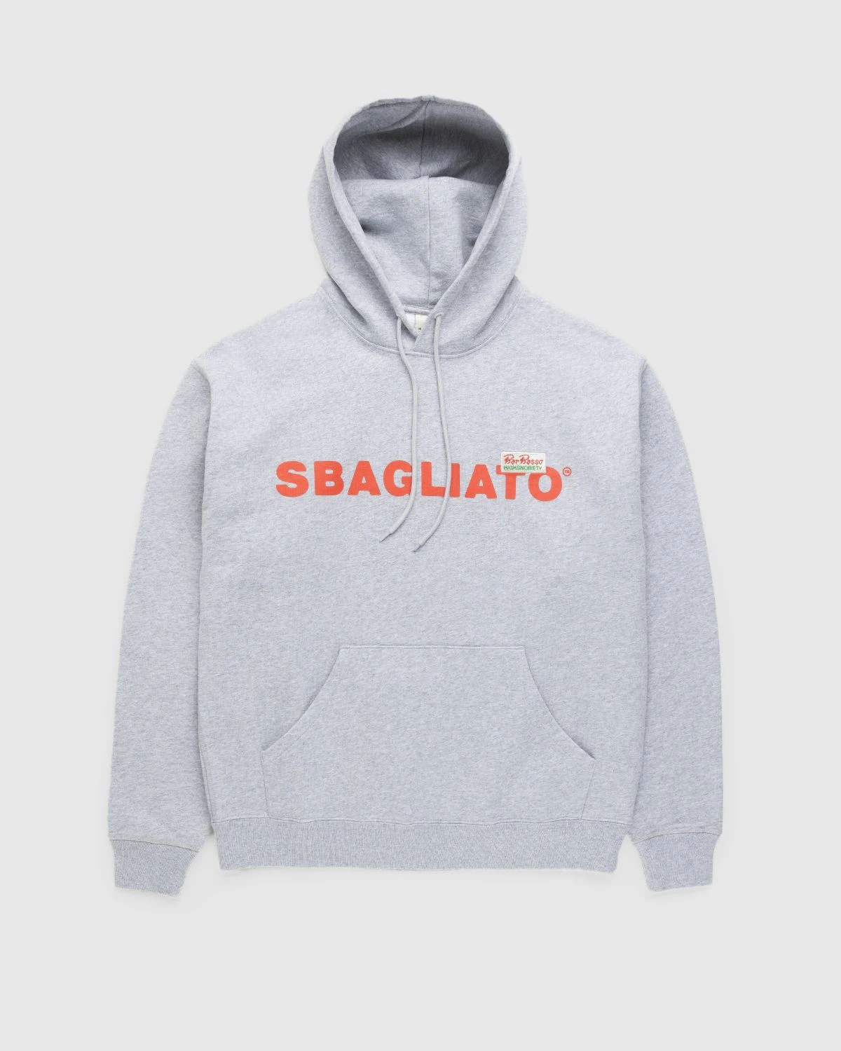 Bar Basso X Highsnobiety β Sbagliato Hoodie Grey