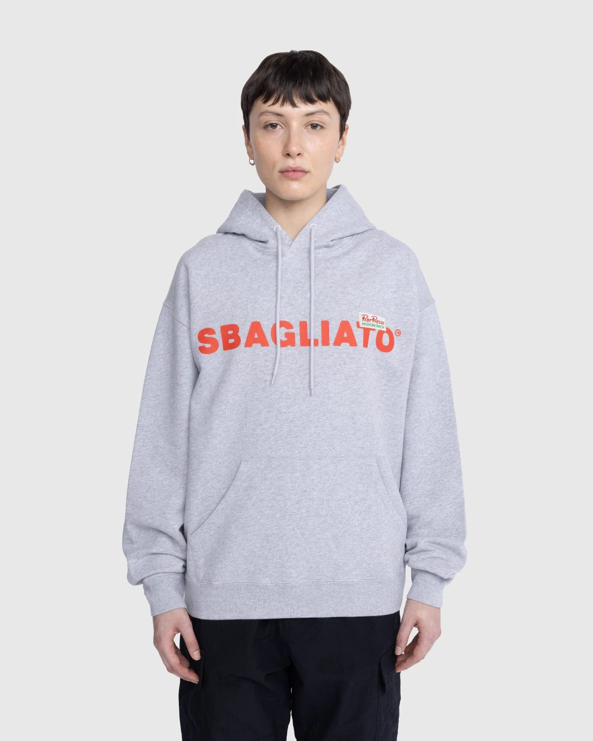 Bar Basso X Highsnobiety β Sbagliato Hoodie Grey - Image 3