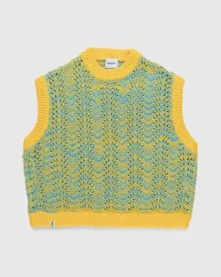 Bonsai – Oversized Knit Gilet Orange