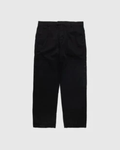 C.P. Company – Stretch Sateen Loose Fit Pants Black