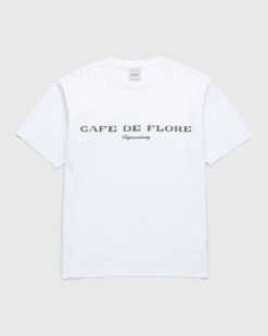 Café De Flore X Highsnobiety – Short Sleeve T-Shirt White 3