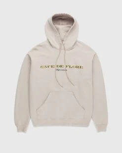 Café De Flore X Highsnobiety – Hoodie Eggshell
