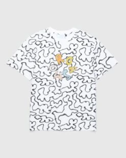 Carne Bollente X Frizbee Ceramics – Orgasm Twister T-Shirt White