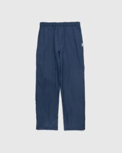 Highsnobiety – Crepe Nylon Elastic Pant Navy