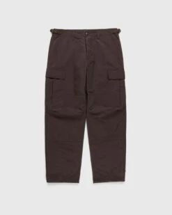 Highsnobiety – Nylon Cargo Pants Brown