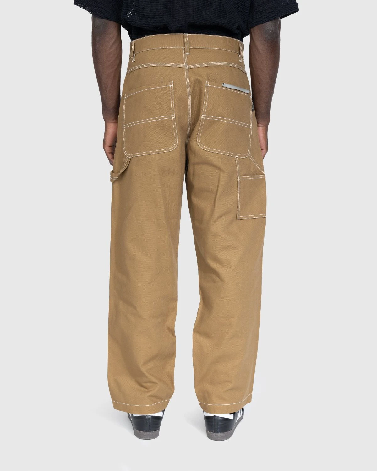 Highsnobiety – Carpenter Trouser Dark Beige - Image 3