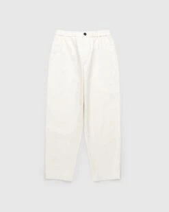 Jil Sander – Cropped Straight Leg Trousers Beige