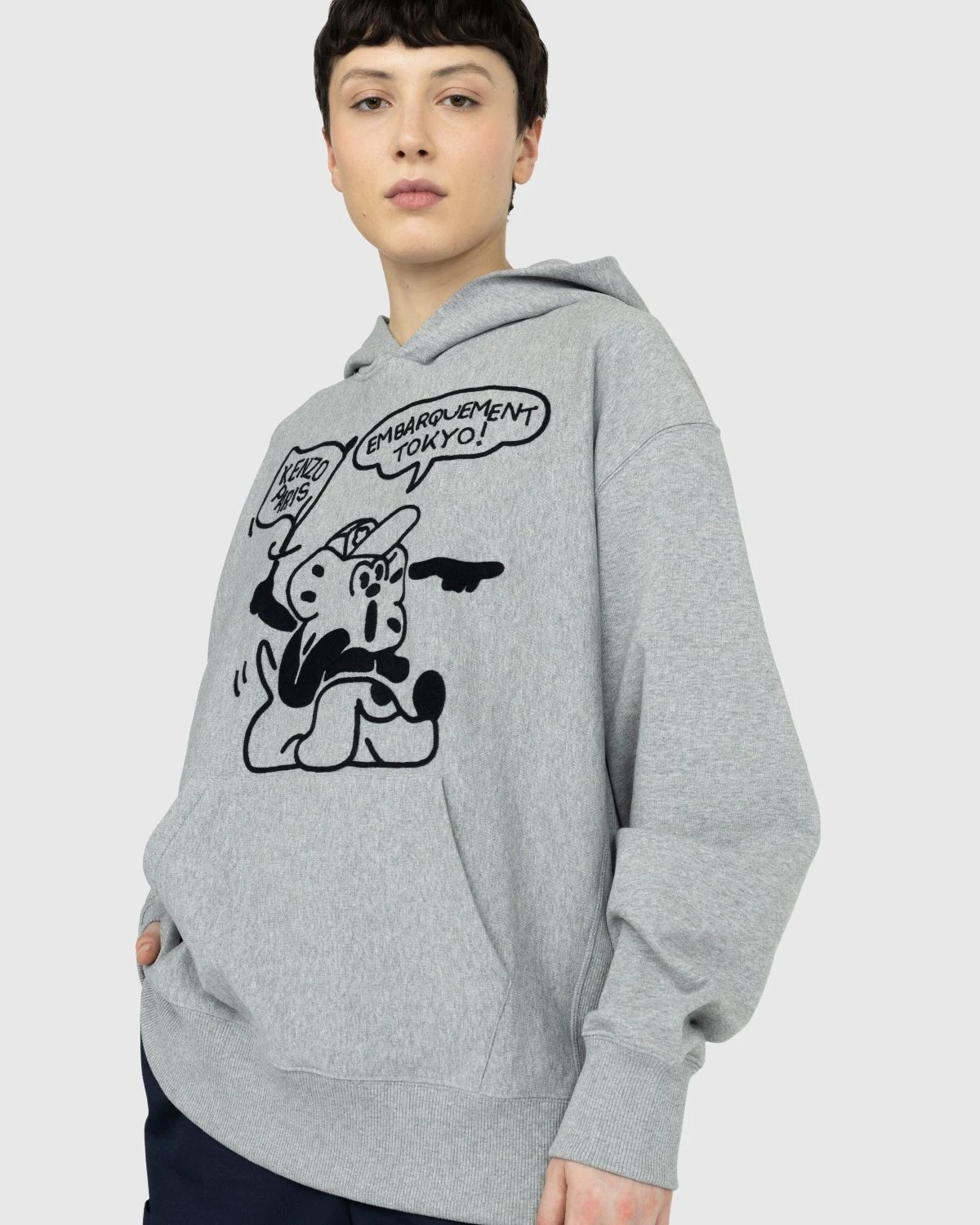 Kenzo – ‘BOKE Boy’ Travels Oversized Hoodie - Image 5