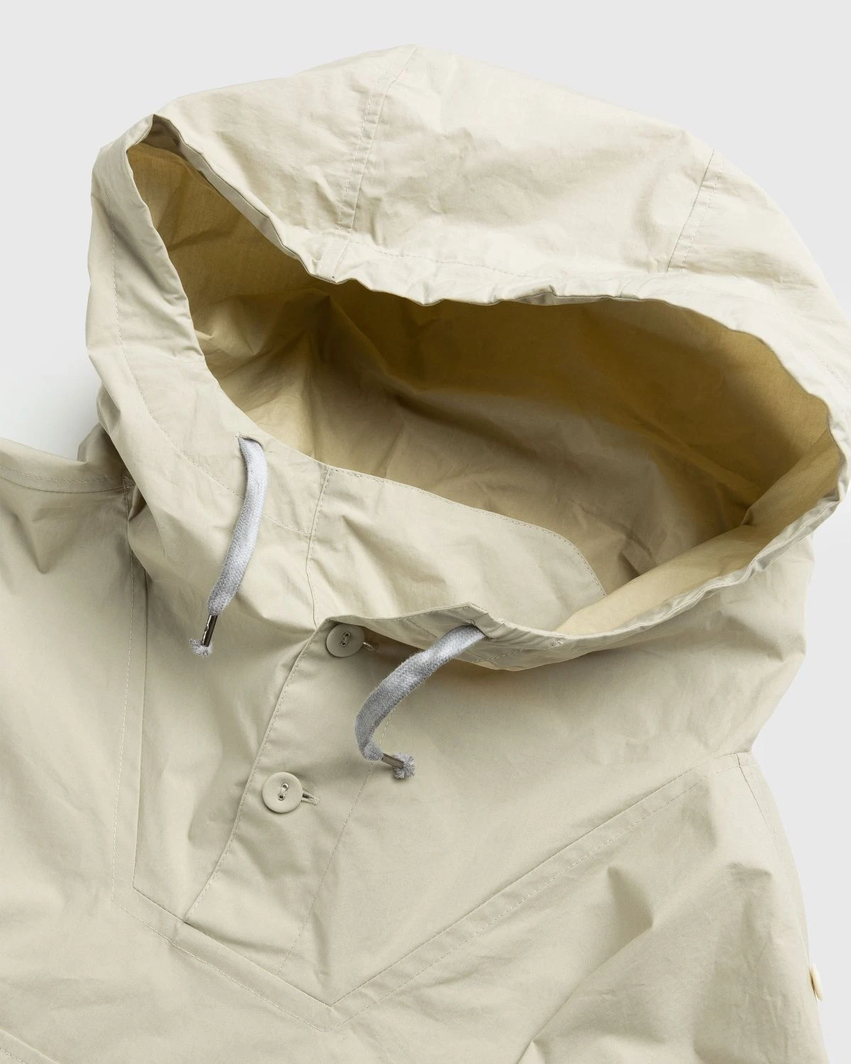 Maison Margiela β Coated Cotton Hooded Jacket Cream - Image 8