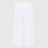 Marine Serre – Regenerated Household Linen Pajama Pants White