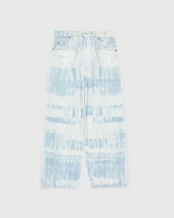 Our Legacy – Vast Cut Pants Blue Brush Stoke Print