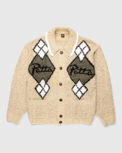Patta – Argyle Knitted Cardigan