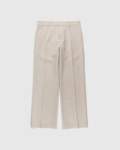 Stockholm Surfboard Club – Wide Bootcut Trousers Sand