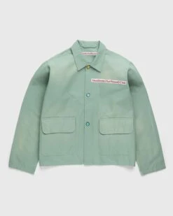 Stockholm Surfboard Club – Canvas Coach Jacket Sage