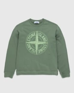 Stone Island – Felpa Green ​​781565484