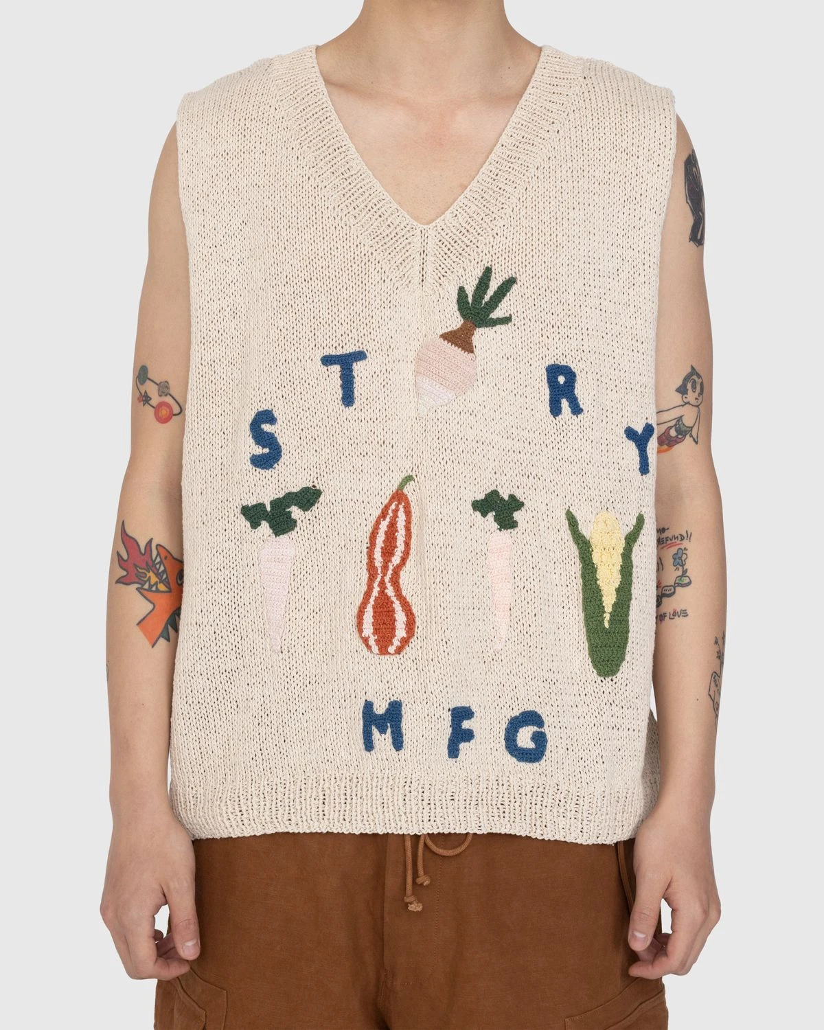 Story Mfg. – Party Vest Squash White - Image 2