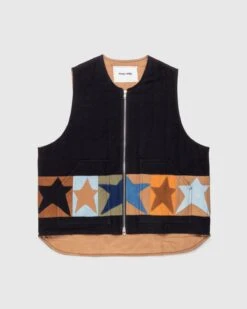 Story Mfg. – Saturn Vest Iron Star Scraps Patchwork