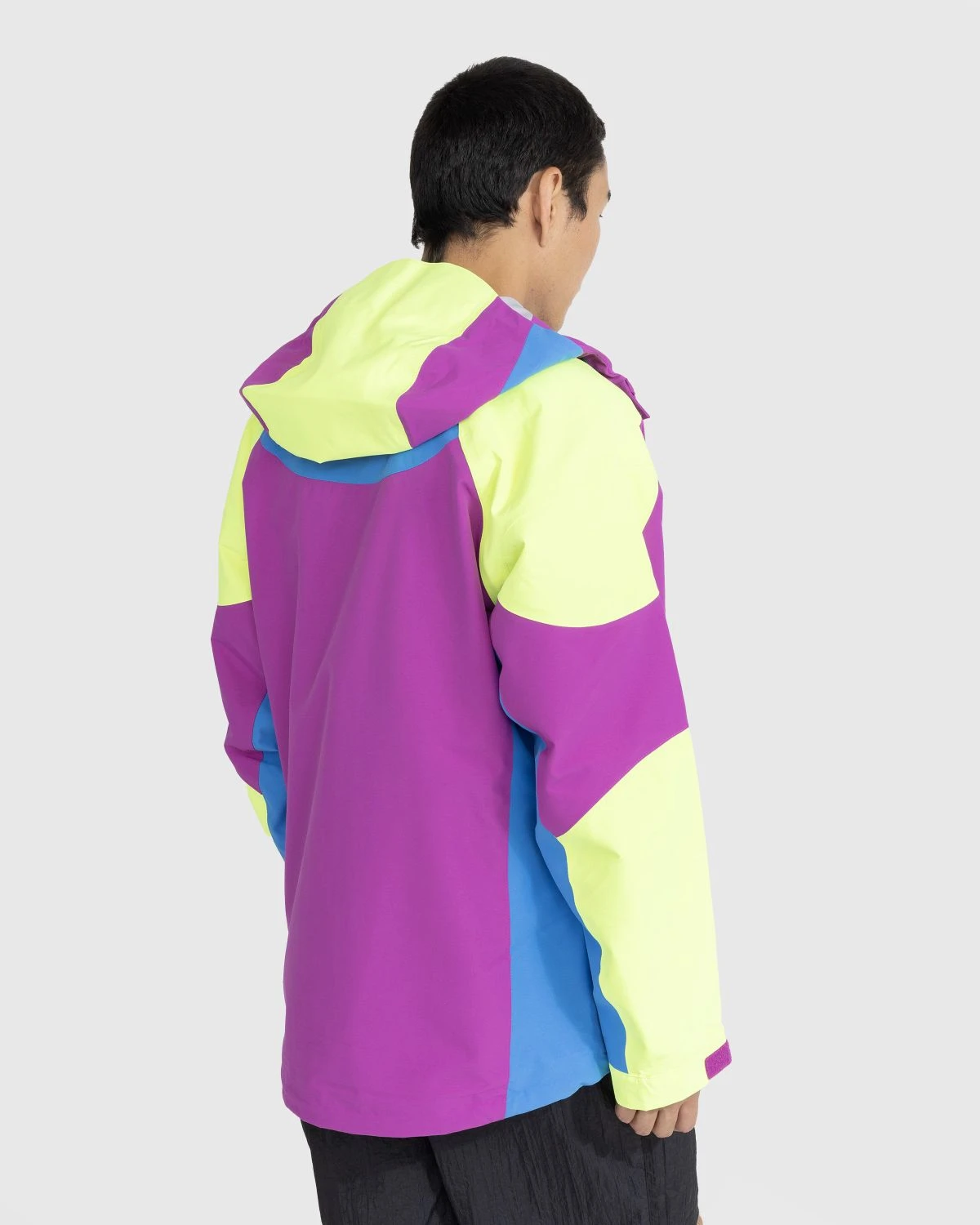The North Face – 3L DryVent Carduelis Jacket Purple Cactus Flower/LED Yellow/Super Sonic Blue - Image 3