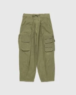 Story Mfg. – Forager Pants Olive Slub